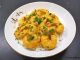 Curry de crevettes - recette facile et rapide