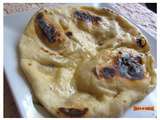 Naans indiens au fromage - Cheese naans