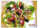 Salade de poulpe et légumes