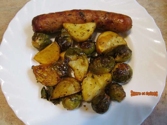 Recettes de Choux de Bruxelles et Saucisse