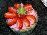 Cupcakes mini tartelettes aux fraises