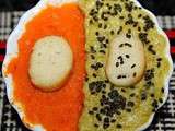 Duo de puree : asperges-carottes
