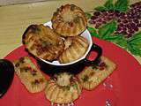 Muffins aux fruits confits