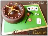 Gâteau Roulette & Casino