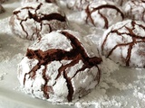 Crinkles (Biscuits Craquelés au Chocolat)