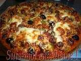 Pizza Orientale : Merguez / Chorizo & Poivrons