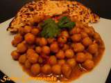 Chana masala ou Curry de pois chiches