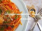 Linguine au fenouil, tomates & sardines