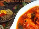 Meen kulambu ou curry de saumon à la tomate