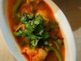 Pangasius au curry rouge