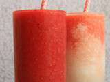 Smoothies pastèque-fraise-gingembre & pastèque-coco {5 jours, 5 smoothies}