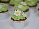 Cupcakes fleuris pour le printemps {sans gluten}