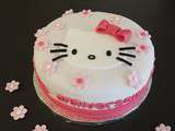 Gâteau d’anniversaire Hello Kitty sans gluten