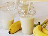Milk-shake banane, recette ultra facile, rapide et trop délicieuse