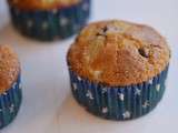 Muffins poire chocolat sans gluten