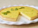 Tarte citron vert basilic sans gluten