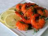 Crevettes Sautées à la Marocaine
