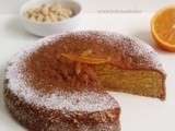 Gâteau Moelleux orange et noisettes ( Saveurs d'Italie)