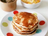 Pancakes au Fromage frais & Flocons d'avoine