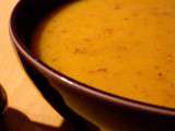 Jelly soup courge butternut et graines de lin