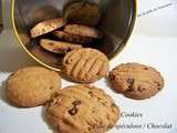 Cookies Pâte de spéculoos / chocolat - Ronde interblog #24
