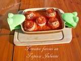 Tomates farcies au tapioca julienne