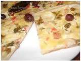 Pizza Blanche (garniture au yaourt nature)