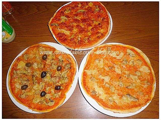Recettes De Pizza De Sur Ma Table