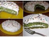 The Gâteau Vert, Le Gâteau Vert Sans Colorant Vert, Gâteau Surprise