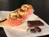 Muffins à la vanille et aux pépites de chocolat