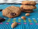 Cookies au beurre de cacahuètes et au chocolat noir