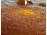 Gâteau doré à l'orange