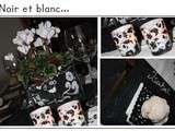 Decoration Table Noir Et Blanc