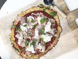 Pizza en croûte de chou-fleur | Une recette sans gluten