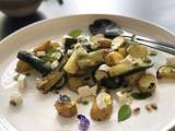 Salade de pommes de terre, courgettes et mozzarella | Une recette végétarienne