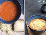 Soupe tomate et lentilles corail gratinée | Une recette qui réchauffe