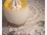 Dessert tres frais – Tiramisu au citron