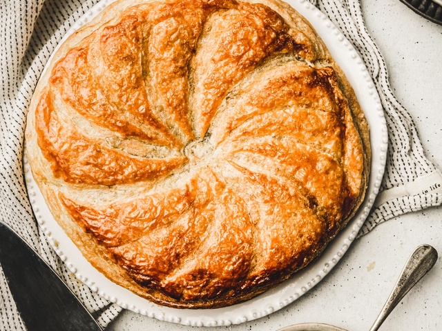 Galette des rois frangipane et pistache - La Cuisine d'Adeline