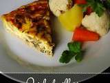 Quiche feuilletée champignons oignons et comté