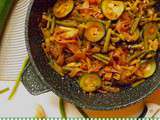 Nouilles de Konjac aux courgettes, curry et coco – Allure Green