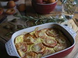 Clafoutis Abricots Rôtis Romarin