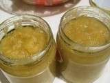 Beurre de poires au miel et à la vanille