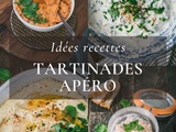 13 idées recettes de sauces et tartinades apéro