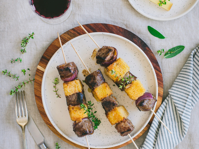 Recettes de Brochette de canard de Tangerine Zest