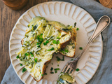 Flan de courgette {recette facile et légère}
