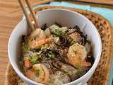 Salade de vermicelle et porc façon Thaï