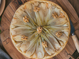 Tarte tatin d’endive au chèvre et miel