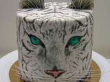 Gâteau Tigre blanc