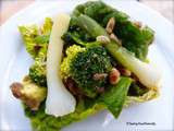 Salade composée avec de la baragane et des lentilles – Végétalienne