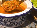 Marocaine de Soupe de Lentilles